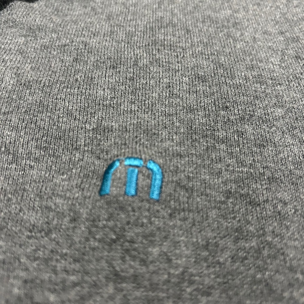 Travis‎ Mathew Sweater Henley XL Gray Cotton Long Sleeve V-Neck Soft Golf - Picture 4 of 8